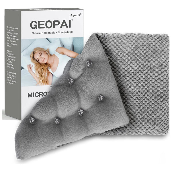 Almohadilla Termica Humeda Para Microondas Alivia Dolor Muscular Y Tensión