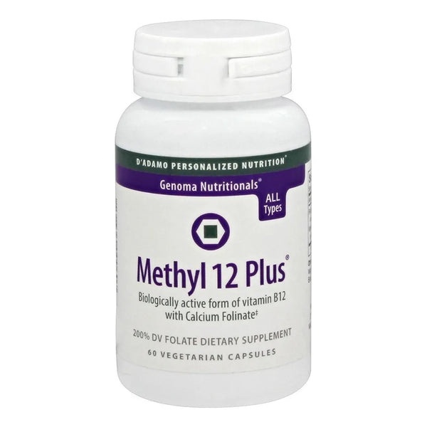Metil 12 Plus Suplemento Con Vitamina B12 60 Capsulas Energia Y Bienestar