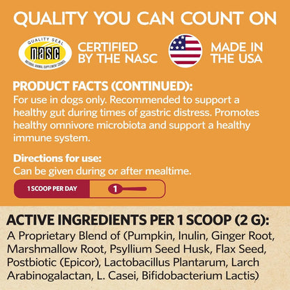 Probiótico Para Perros Fidobiotics Smooth Move Salud Intestinal 7 Días