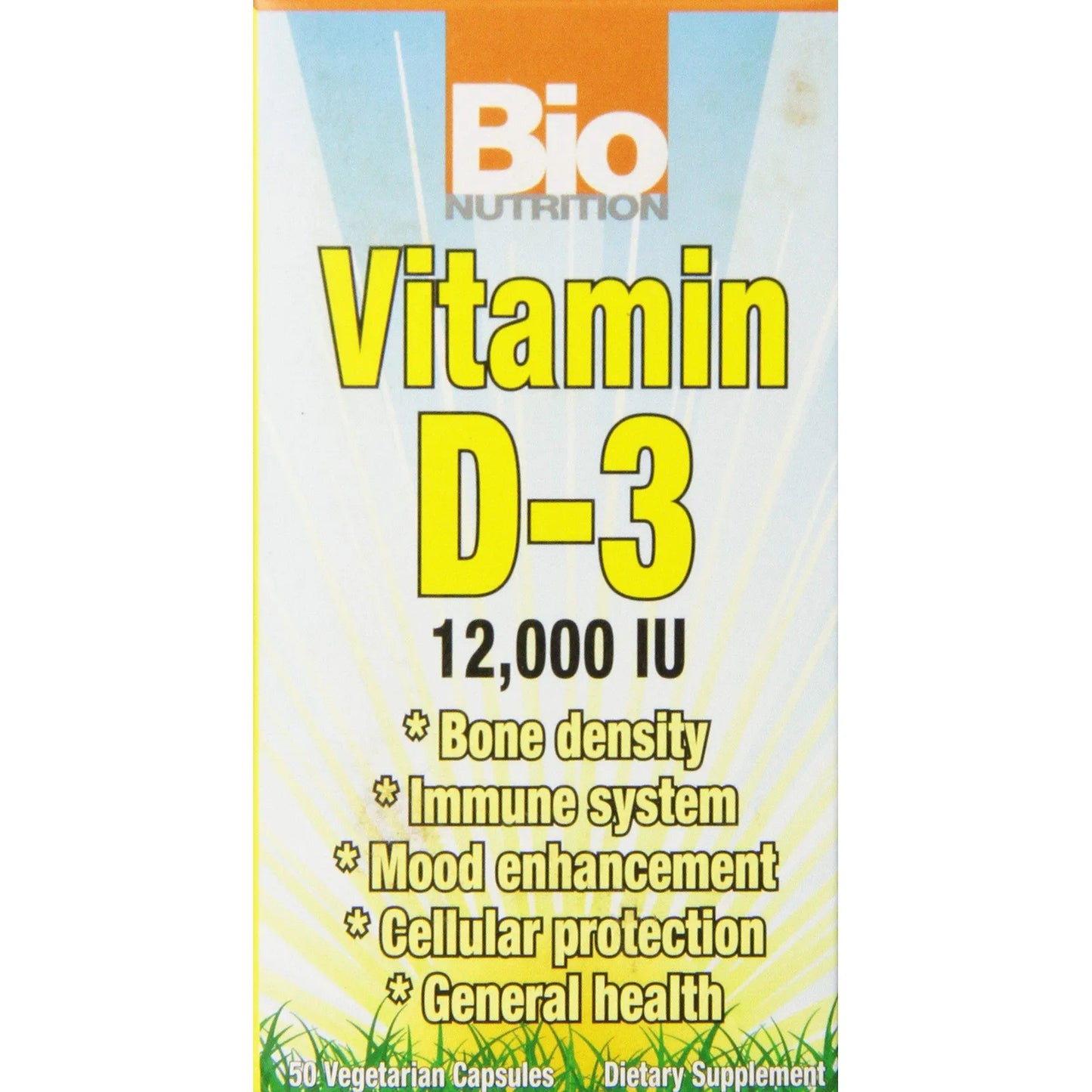 Vitaminas D3 12000 Ui En Cápsulas 50 Unidades Fortalece Huesos E Inmunidad