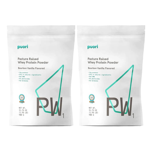 Proteina De Suero En Polvo Vainilla Bourbon 100 Natural Pura Para Musculo
