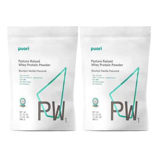 Proteina De Suero En Polvo Vainilla Bourbon 100 Natural Pura Para Musculo