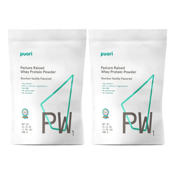 Proteina De Suero En Polvo Vainilla Bourbon 100 Natural Pura Para Musculo