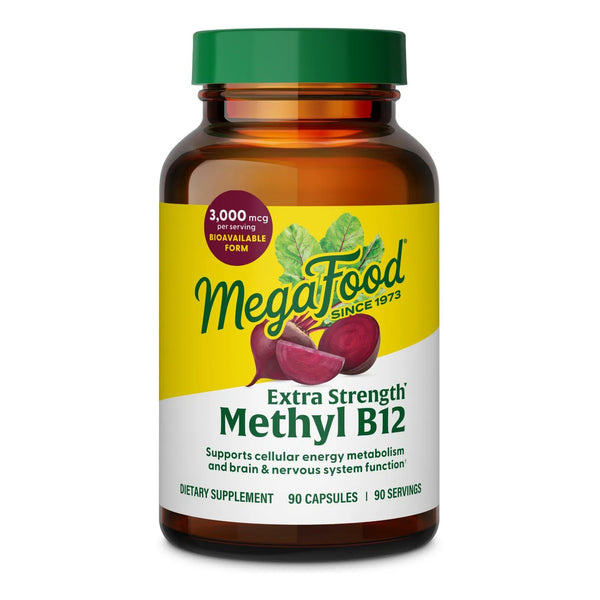 Vitamina B12 Metilo Extra Fuerte 90 Tabletas Energía Natural Vegano