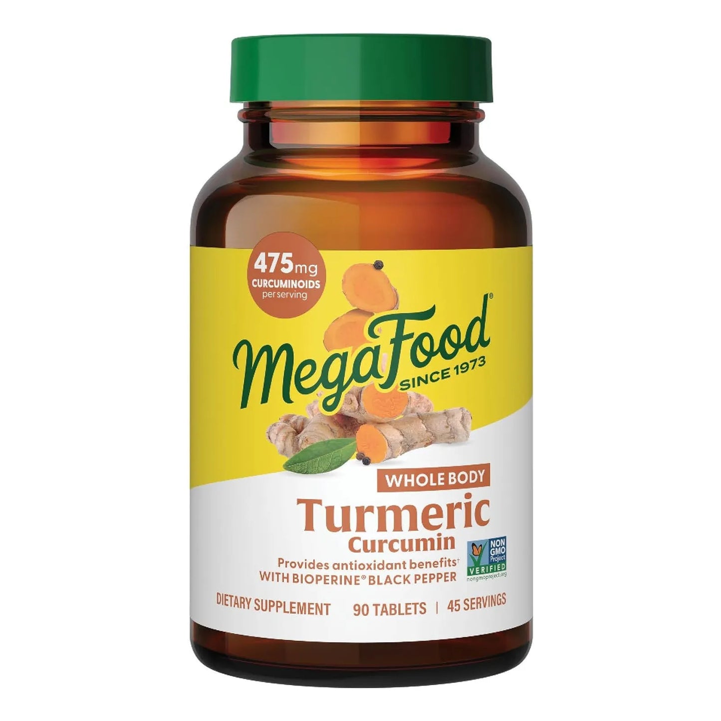 Suplemento De Cúrcuma Turmeric Strength Con Bioperine Y Vitamina C 30 Cápsulas