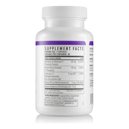 Factores De Metilo Biote Nutraceuticals 90 Caps Mejora Circulacion Y Estado De Animo