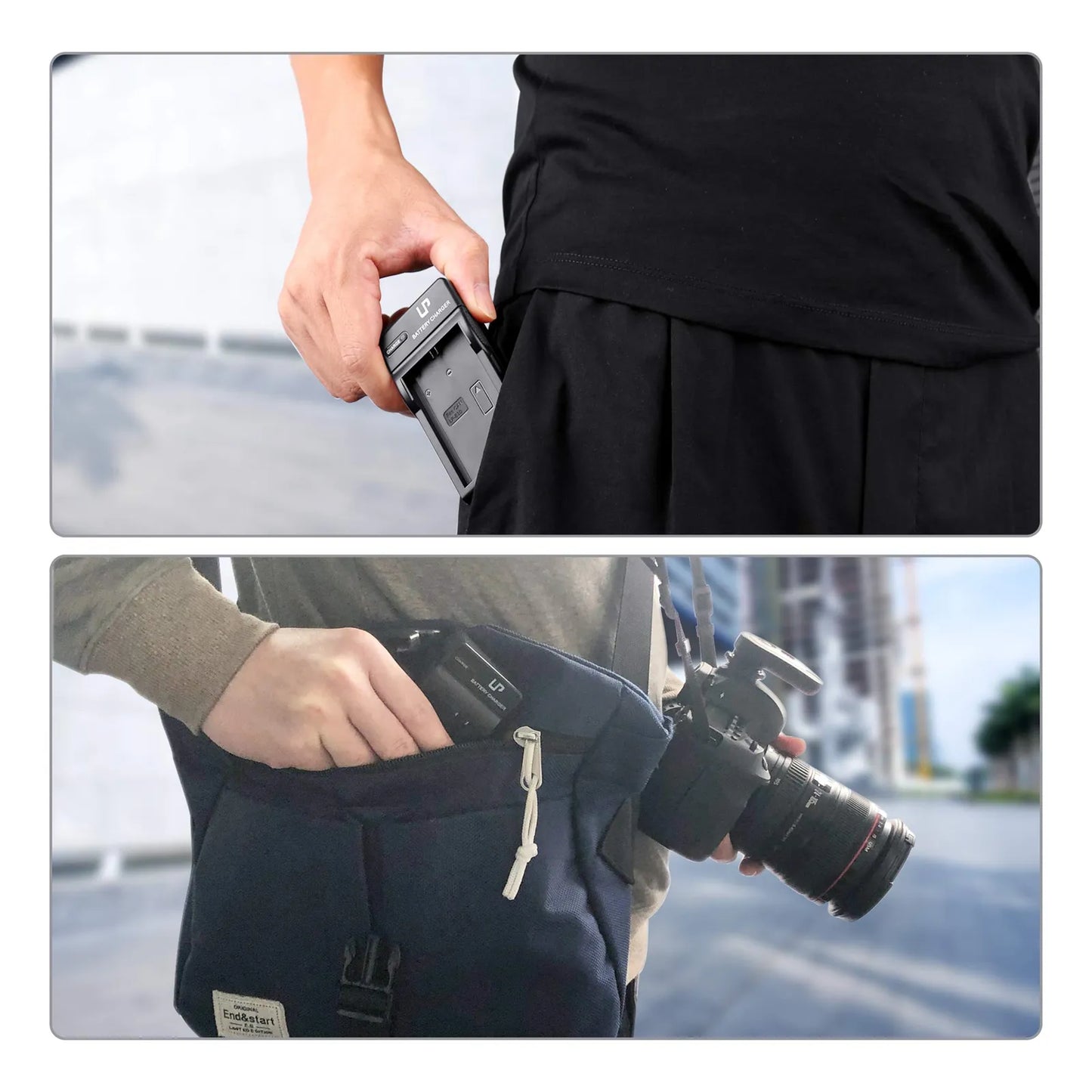 Paquete Doble Batería Y Cargador LP-E10 Compatible Canon EOS Rebel T7 T6 T5 Y Más
