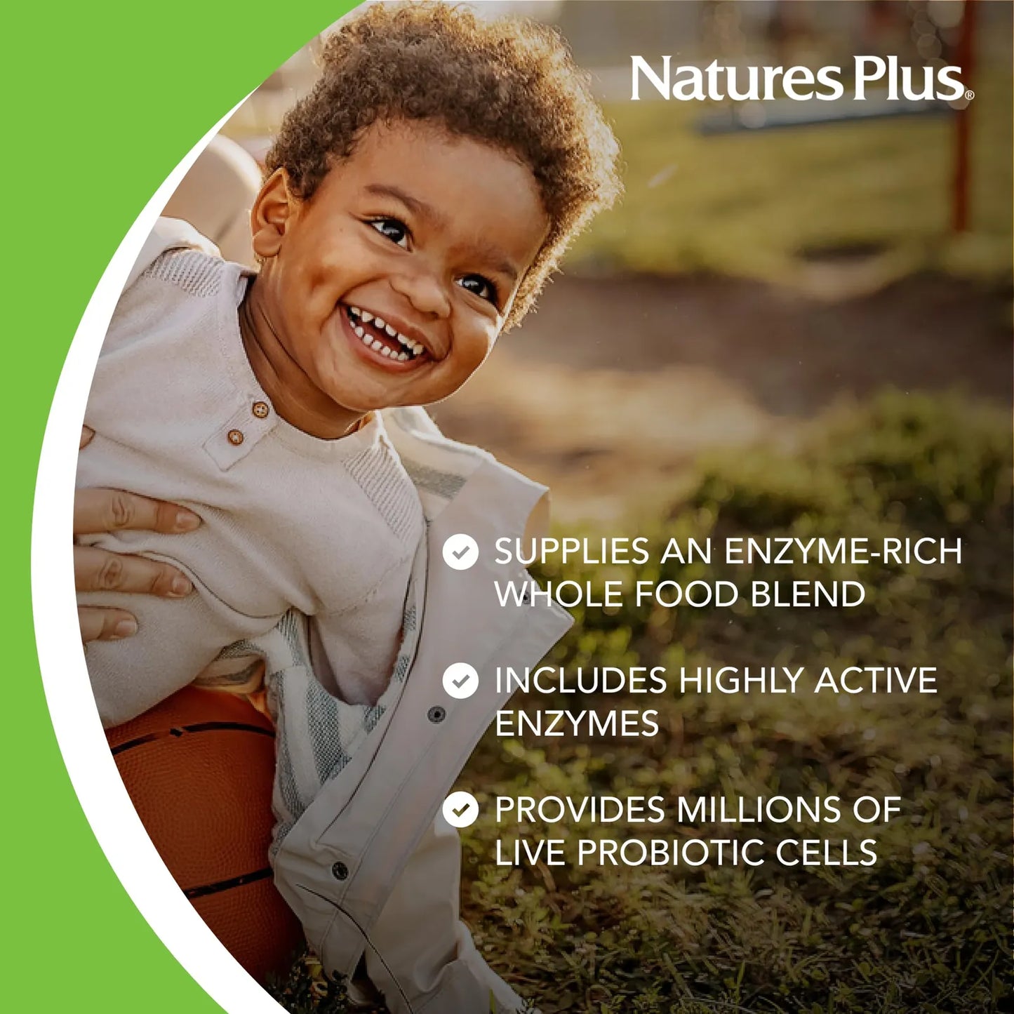 Tabletas Masticables Sabor Frutas Tropicales Con Enzimas Digestivas Y Probióticos Para Niños