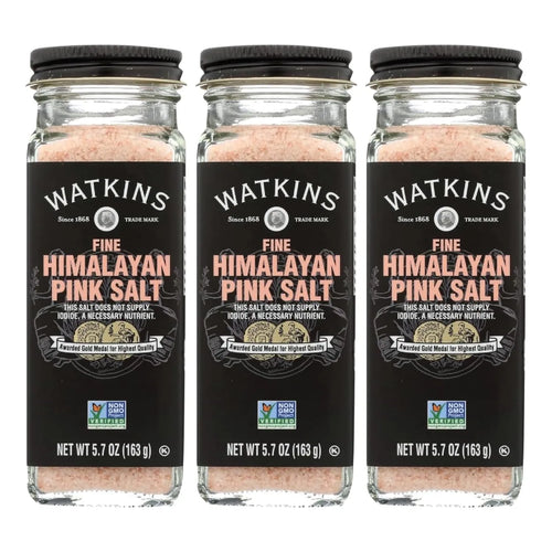 Sal Rosa Del Himalaya Fina Watkins Paquete De Tres Especias Gourmet