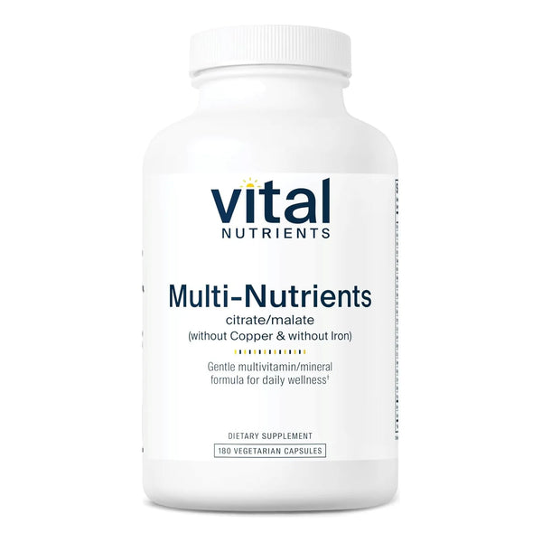 Multivitaminico Mineral Antioxidante Citrato Malato Sin Gluten Ni Lacteos