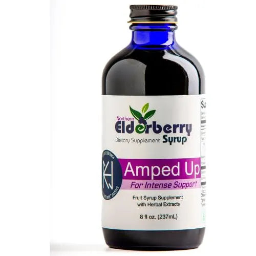Jarabe De Saúco Amped Up Con Equinácea 7 Hierbas Refuerzo Inmunológico