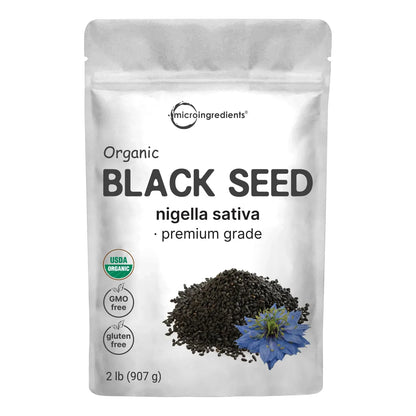 Semilla De Comino Negro Orgánico Nigella Sativa 2 Lb Premium Egipto