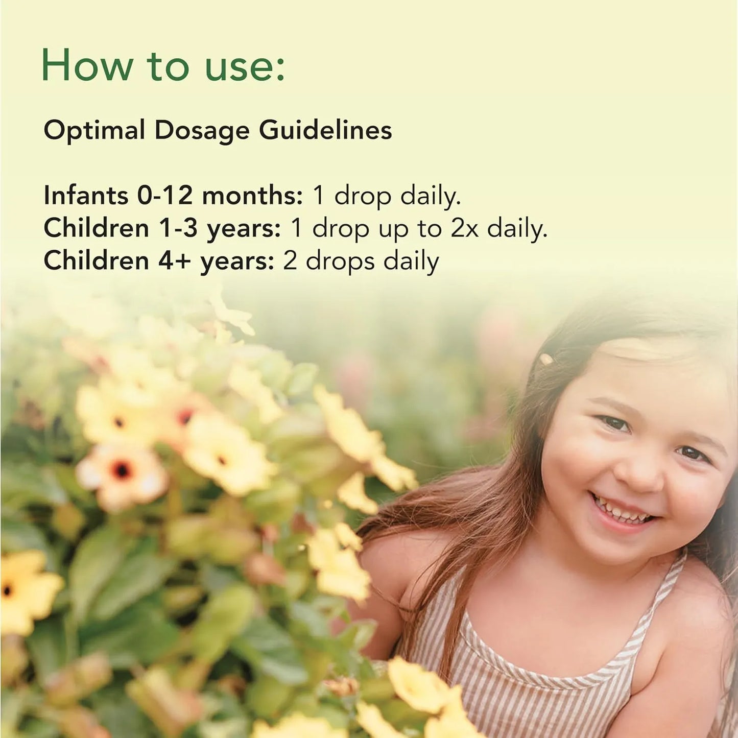 Gotas Organicas Vitamina D3 Para Bebes 400 Ui Childlife Essentials Huesos Fuertes Sistema Inmunologico