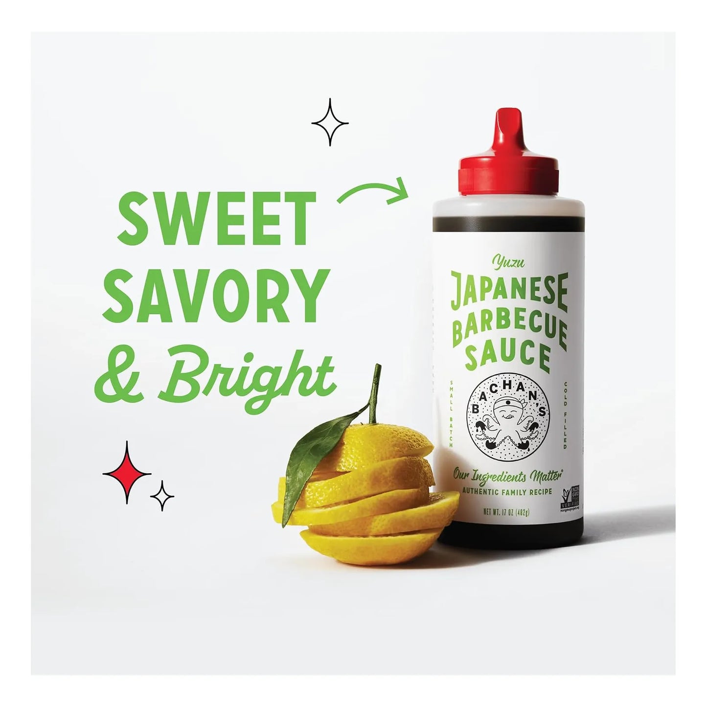 Salsa Japonesa Para Barbacoa Bachan's Original Y Yuzu Paquete 2 Sabores Auténticos