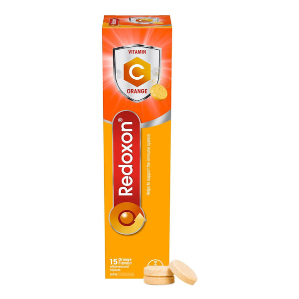 Vitamina C Efervescente 15 Tabletas Sabor Naranja Refuerza Tu Sistema Inmunológico