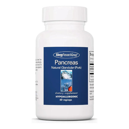 Páncreas Natural Glandular 425 Mg Con Enzimas Digestivas Ami