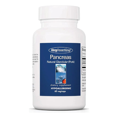 Páncreas Natural Glandular 425 Mg Con Enzimas Digestivas Ami