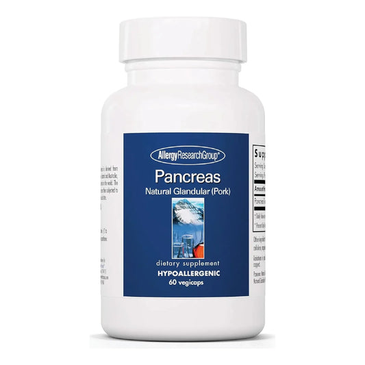 Páncreas Natural Glandular 425 Mg Con Enzimas Digestivas Ami