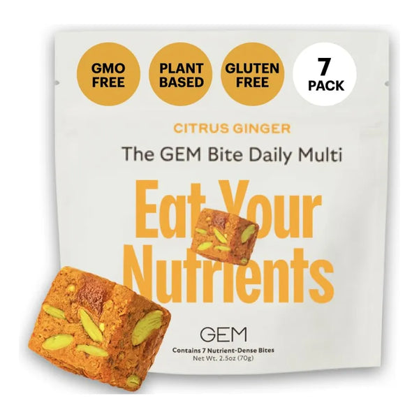 Multivitaminico Diario Jengibre Citrico Gomitas Vitaminas Minerales Probióticos