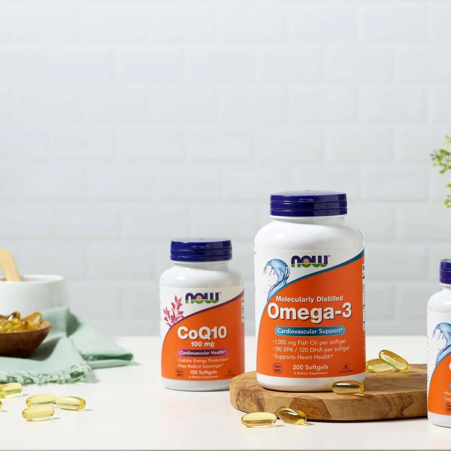Capsulas Blandas Coq10 100 Mg Antioxidante Energia Celular Corazon Sano