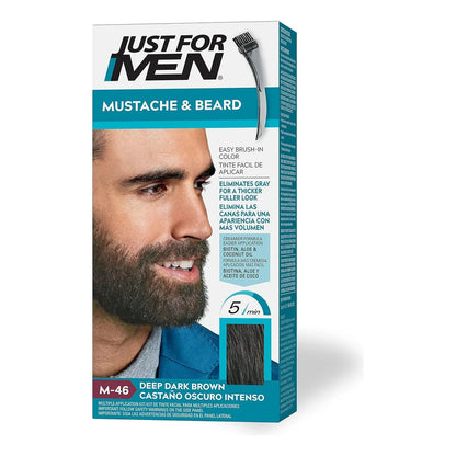 Just For Men Tinte Para Bigote Y Barba M-46 Color Natural Sin Canas
