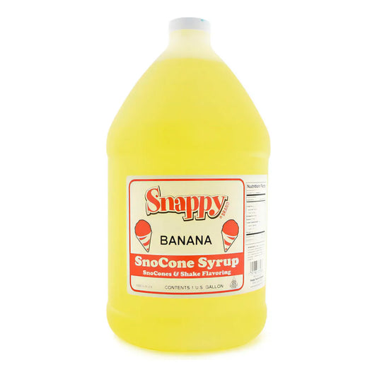 Snappy Popcorn Jarabe Para Raspado 1 Galon Sabor Autentico Facil De Usar