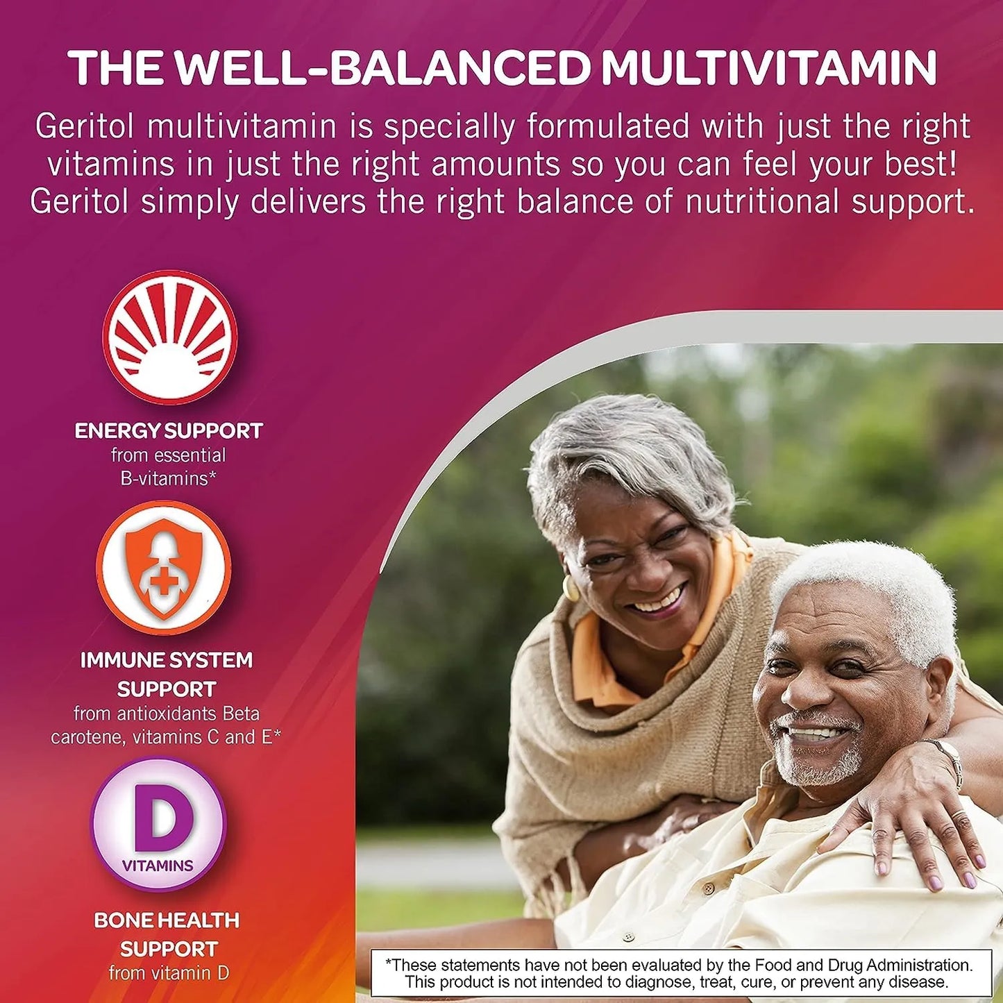 Tabletas Completas Multivitamínicas Geritol 40 Unidades Paquete Doble Energía Y Nutrición