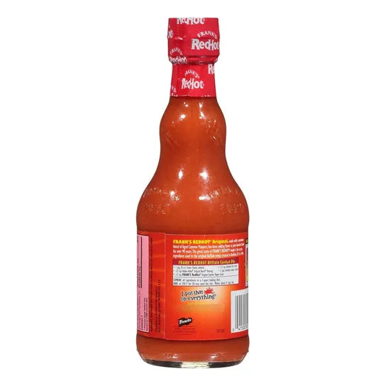 Franks Redhot Salsa Picante Original Apto Keto 12 Oz