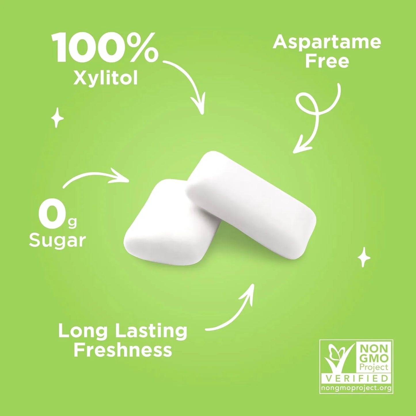 Chicles Pur Menta Fria 100 Xilitol Veganos 55 Unidades Sabor Refrescante Sin Azucar