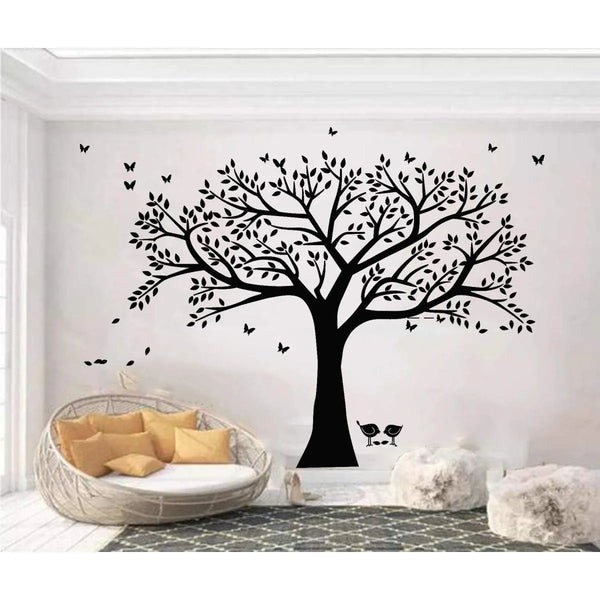 Calcomanía De Pared Árbol Genealógico Gigante Vinilo Mate Decorativo Familiar