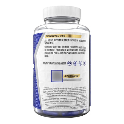 Multivitamínico Masculino Completo Con Frutas Y Verduras Soporte Energía Y Próstata