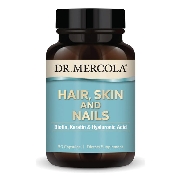 Cápsulas De Biotina Queratina Y Ácido Hialurónico Para Cabello Piel Y Uñas 30 Porciones