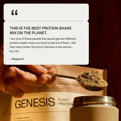 Proteína Vegetal Chocolate Orgánico Genesis Alto En Proteína Baja En Carbohidratos