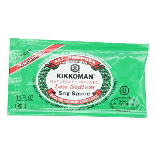 Kikkoman Salsa De Soja Bajo En Sodio 5 9 Ml Pack 200 Sabores Autenticos Y Saludables