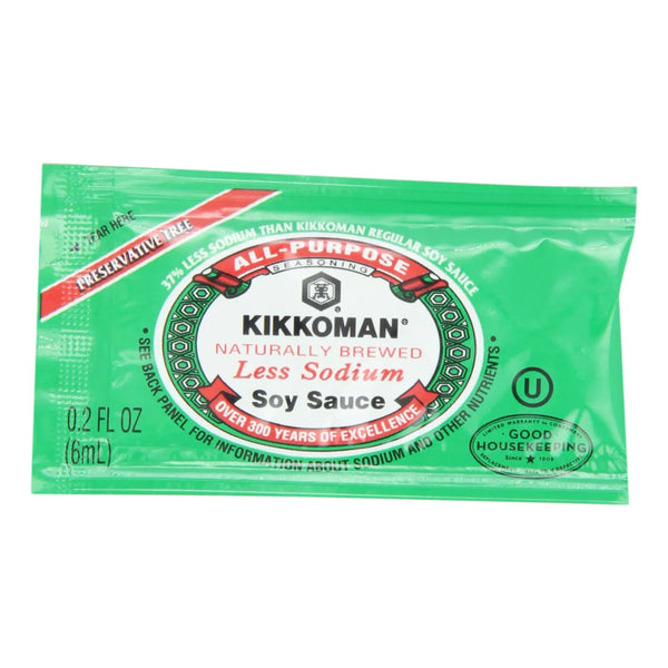 Kikkoman Salsa De Soja Bajo En Sodio 5 9 Ml Pack 200 Sabores Autenticos Y Saludables