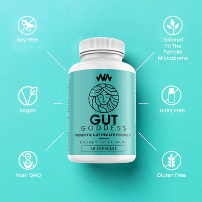 Suplemento Digestivo Para Mujer Probiótico Y Enzimas Salud Intestinal