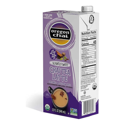 Té Chai Concentrado Líquido Dulce 946 Ml Pack X6 Oregon Chai Negro Especiado