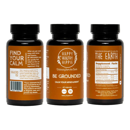 Suplemento Be Grounded Alivia Ansiedad Y Estres Con Lavanda Y Magnesio 60 Capsulas