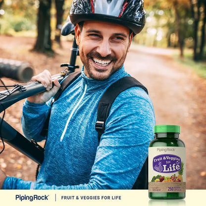 Capsulas De Frutas Y Verduras 250 Unidades Vitaminas Superalimentos Vegetariano Sin Gluten