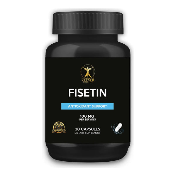 Fisetina Bioflavonoide Antioxidante Antienvejecimiento 30 Cápsulas 100 Mg