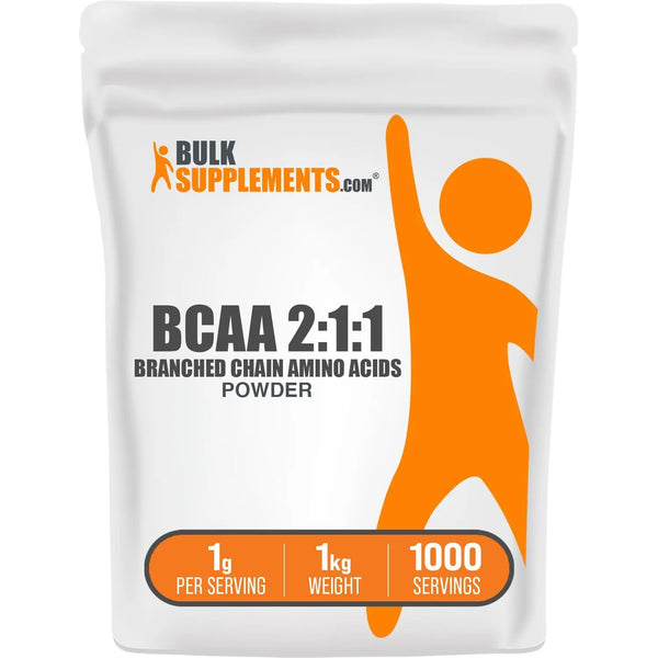 BCAA 2 1 1 Aminoacidos Esenciales Puro 1kg Para Masa Muscular Y Recuperacion
