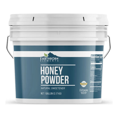 Miel En Polvo Natural 3.8 Litros Edulcorante Ideal Para Bebidas Y Reposteria