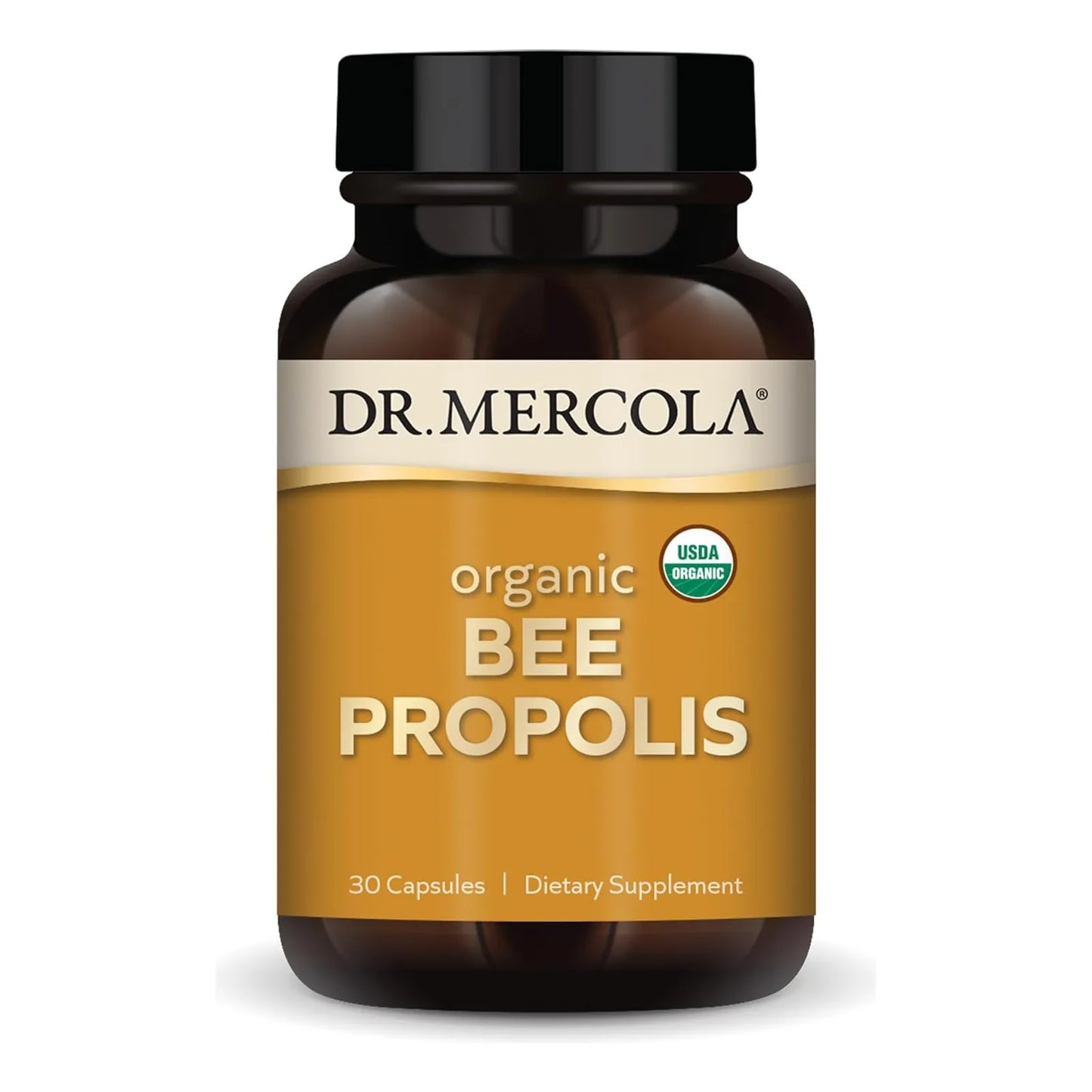 Propóleo De Abeja Orgánico 30 Cápsulas Dr Mercola Salud Respiratoria