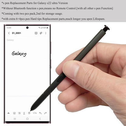 Paquete De 2 Boligrafos Repuesto Para Galaxy S22 Ultra Stylus Sin Bluetooth