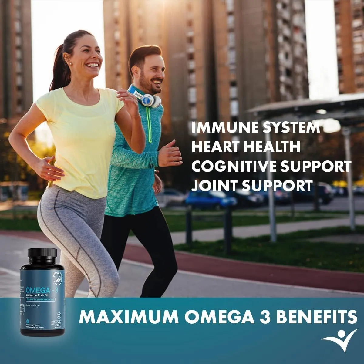 Aceite De Pescado Omega 3 Supreme 1400 Mg Certificado Msc Sin Eructos
