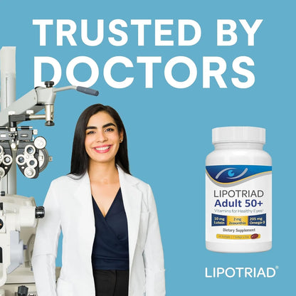 Vitaminas Y Minerales Para Ojos Mayores 50 Años Con Luteina Y Omega 3 90 Capsulas