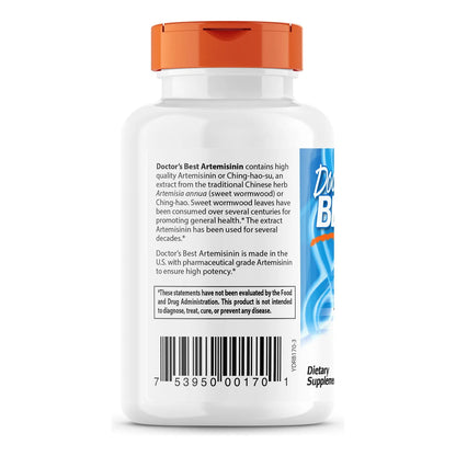Artemisinina Pura 100 Mg 60 Cápsulas Apoyo Inmunológico Vegano