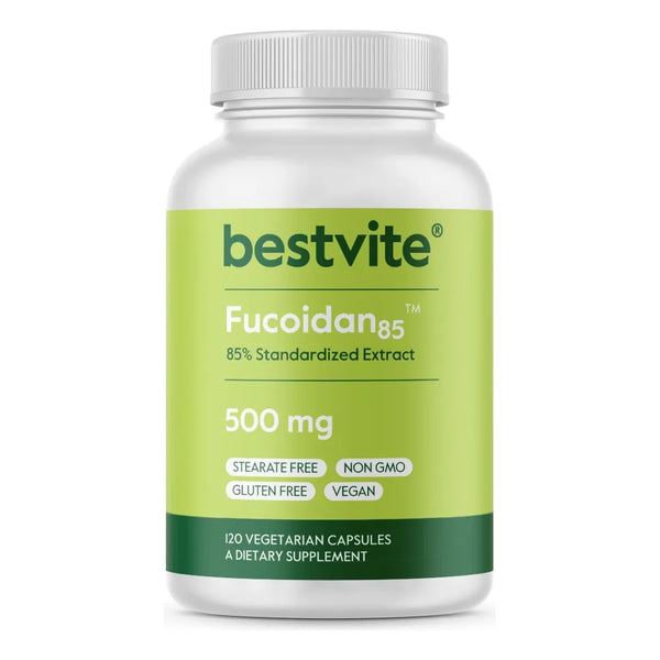 Extracto De Fucoidan 500 Mg 120 Cápsulas Estandarizado 85 Puro