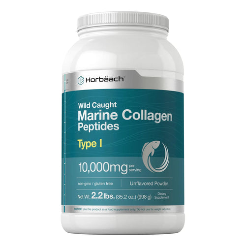 Polvo De Colageno Marino Hidrolizado 1000 Gramos Peptidos Tipo I Sin Sabor Keto Paleo