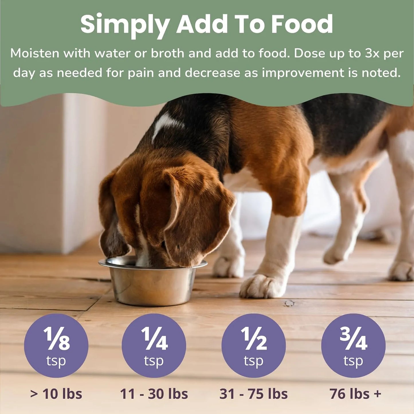 Alivio Natural Para Perros Mezcla Hierbas Organicas Artritis Dolores Articulares